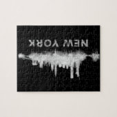 NYC New York whit Skyline cityscape v01 Puzzle (Horizontal)