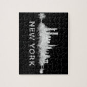 NYC New York whit Skyline cityscape v01 Puzzle (Vertikal)