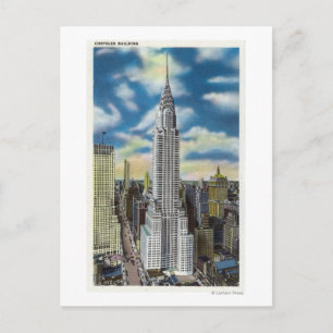 NYC, New YorkAußenansicht der Chrysler Postkarte