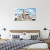 NYC, New YorkKathedrale von St. Johannes dem Göttl Leinwanddruck (Insitu (Schlafzimmer))