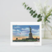NYC, New YorkView of the Statue of Liberty Postkarte (Stehend Vorderseite)