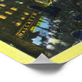 NYC, New YorkView of Times Square at Night # 1 Poster (Ecke)