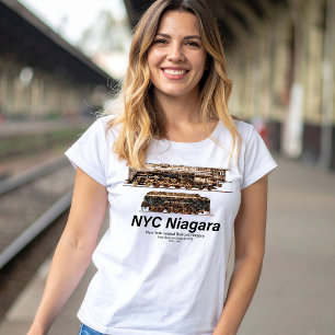 NYC Niagara – Amerikanische Dampflokomotive T-Shirt