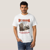 NYC Niagara Steam Locomotive mit amerikanischer Fl T-Shirt (Vorne ganz)