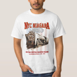 NYC Niagara Steam Locomotive mit amerikanischer Fl T-Shirt