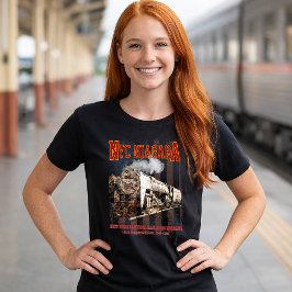 NYC Niagara Steam Locomotive mit amerikanischer Fl T-Shirt