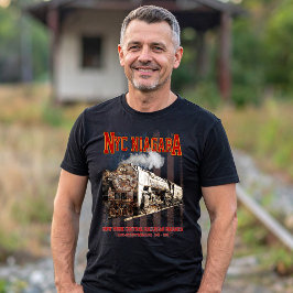 NYC Niagara Steam Locomotive mit amerikanischer Fl T-Shirt