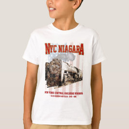 NYC Niagara Steam Locomotive mit amerikanischer Fl T-Shirt