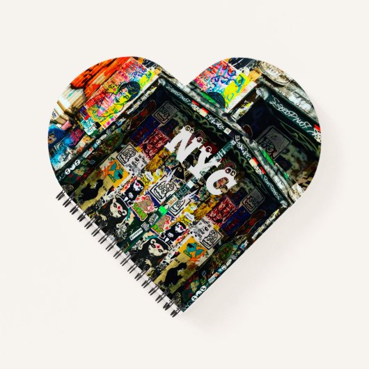 NYC NY Graffiti Notebook Journal Notizblock (Vorderseite)