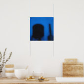 NYC, NY: Wasserturm am 86. in Blue Poster (Küche)