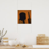 NYC, NY: Wasserturm am 86. in Gelb Poster (Küche)