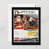 NYC, Oh What Fun it Is Postkarte (Vorne/Hinten)