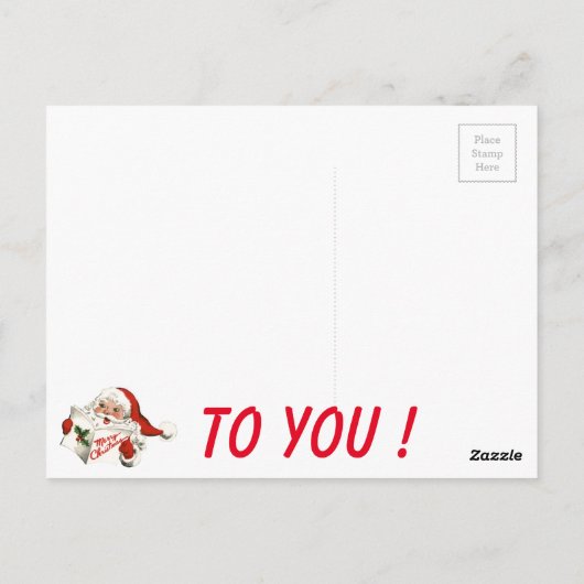 NYC, Oh What Fun it Is Postkarte (Rückseite)