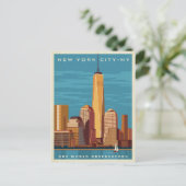 NYC - One World Observatorium Postkarte (Stehend Vorderseite)