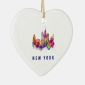 Nyc-Ornament| New Yorker Ornament| Weihnachtsgesch Keramik Ornament (Rechts)