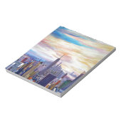 NYC Panorama mit Chrysler und Empire State Notizblock (Rotiert)