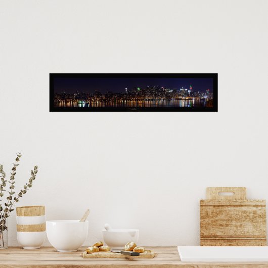 NYC Panoramic Poster (Küche)