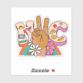 NYC PEACE NEW YORK CITY AUFKLEBER