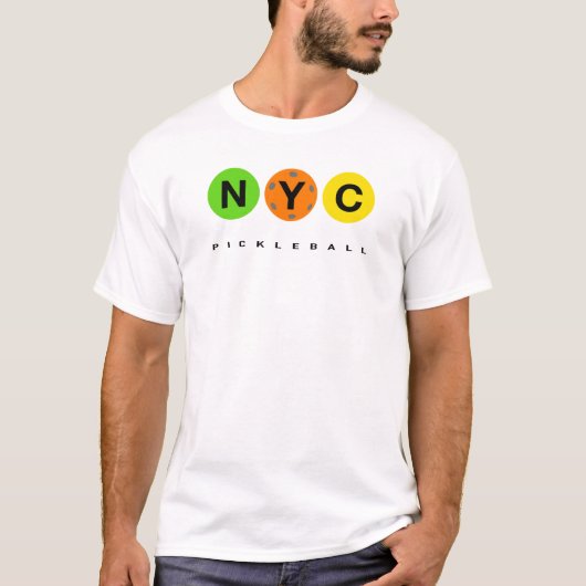 NYC Pickleball Logo - Leichtkleidung T-Shirt (Vorderseite)