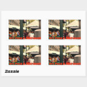 NYC Pizza ist so gut Rechteckiger Aufkleber (Blatt)