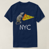 NYC Pizza Rat T-Shirt (Design vorne)