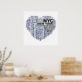 NYC-Plakat Poster (Küche)