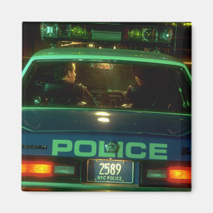 NYC. Polizei Magnet