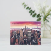 NYC Postcard Postkarte (Stehend Vorderseite)