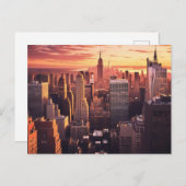 NYC Postcard Postkarte (Vorne/Hinten)