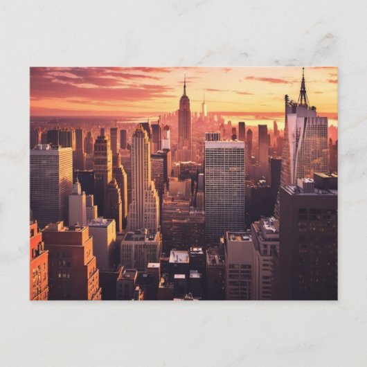 NYC Postcard Postkarte (Vorderseite)