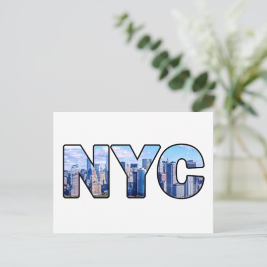 NYC POSTKARTE (Stehend Vorderseite)