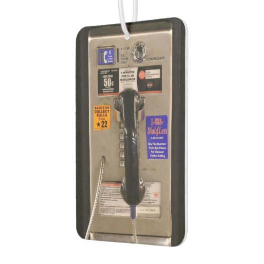 NYC Public Telefone Payphone Autolufterfrischer (Links)