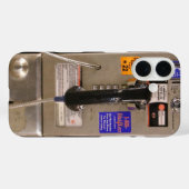 NYC Public Telefone Payphone Case-Mate iPhone Hülle (Rückseite (Horizontal))