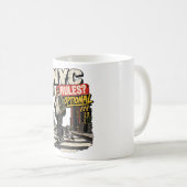 NYC-Regeln Optional Kaffeetasse (VorderseiteRechts)