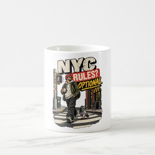 NYC-Regeln Optional Kaffeetasse (Mittel)