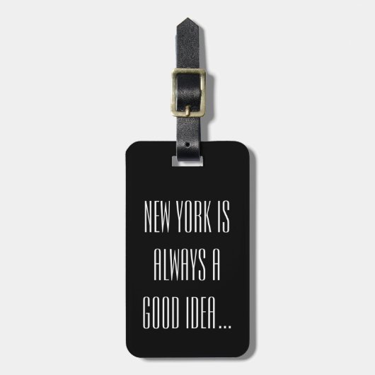 NYC Reise-Umbau Gepäckanhänger (Vorderseite vertikal)