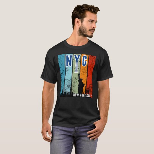 NYC Retro T-Shirt (Vorne ganz)