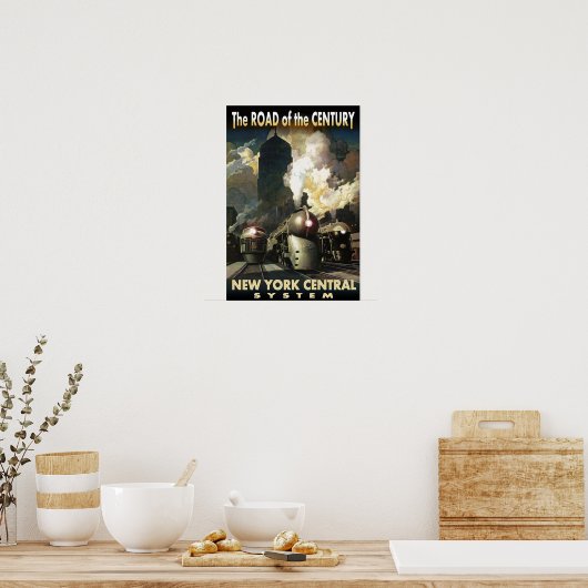 NYC Road des Jahrhunderts Poster (Küche)