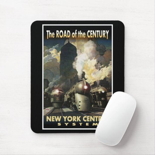 NYC Road of the Century Mouse Pad Mousepad (Mit Mouse)