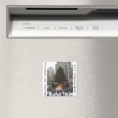 NYC Rockefeller Center Ice Skaten Rink Magnet (In Situ (Geschirrspüler))