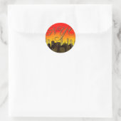 Nyc Runder Aufkleber (Tasche)