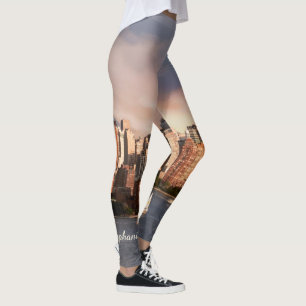 NYC senken ManhattanSkyline mit personalisiertem Leggings