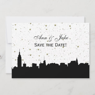 NYC Silhouette DIY BG Color Save the Date was