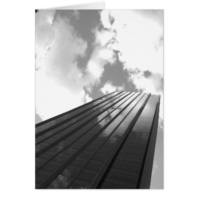 NYC Skycraper Foto-Karte (Vorne)