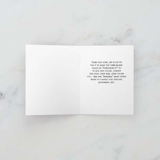 NYC Skyline 01 Etched Vielen Dank Dankeskarte (Innenseite)