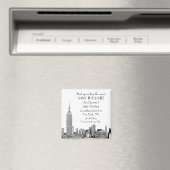 NYC Skyline 01 Save the Date Magnet (In Situ (Geschirrspüler))
