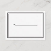 NYC Skyline Bklyn Bridge #2 Etched Platzkarten #2 (Rückseite)