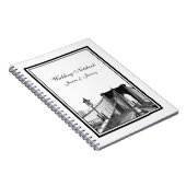 NYC Skyline Brooklyn Bridge #2 Planner Notebook Notizblock (Rechte Seite)