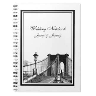 NYC Skyline Brooklyn Bridge #2 Planner Notebook Notizblock