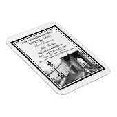 NYC Skyline Brooklyn Bridge #2 Save the Date Magnet (Rechte Seite)